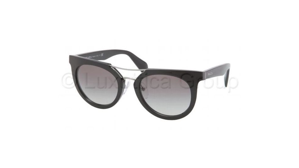 Prada PR08PS Progressive Prescription Sunglasses PR08PS-1AB3M1-5121 - Lens Diameter 51 mm, Frame Color Black