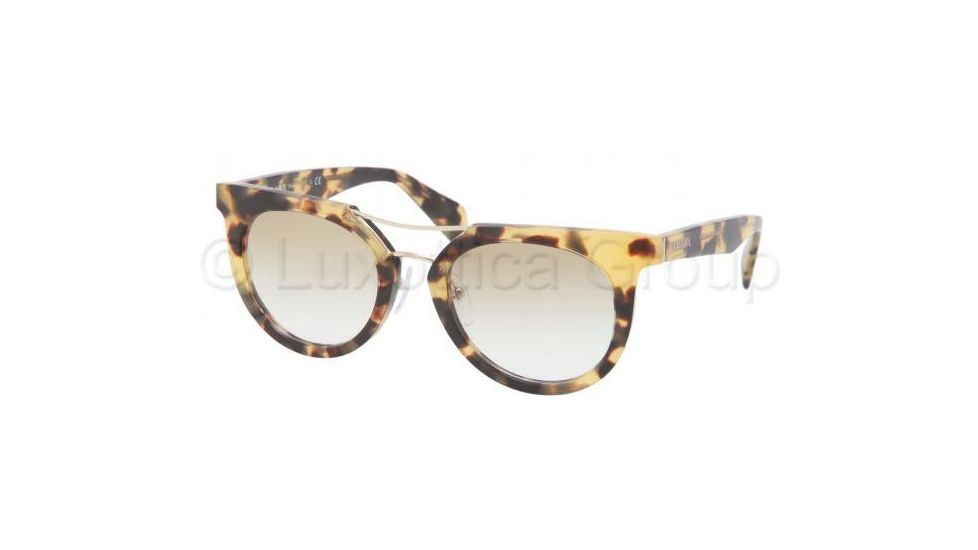 Prada PR08PS Progressive Prescription Sunglasses PR08PS-7S09S1-5121 - Lens Diameter 51 mm, Frame Color Medium Havana