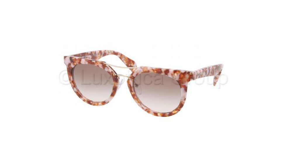 Prada PR08PS Progressive Prescription Sunglasses PR08PS-NAH0A6-5121 - Lens Diameter 51 mm, Frame Color Pink Marble