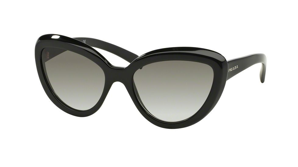 Prada PR08RS Progressive Prescription Sunglasses PR08RS-1AB0A7-57 - Lens Diameter 57 mm, Frame Color Black