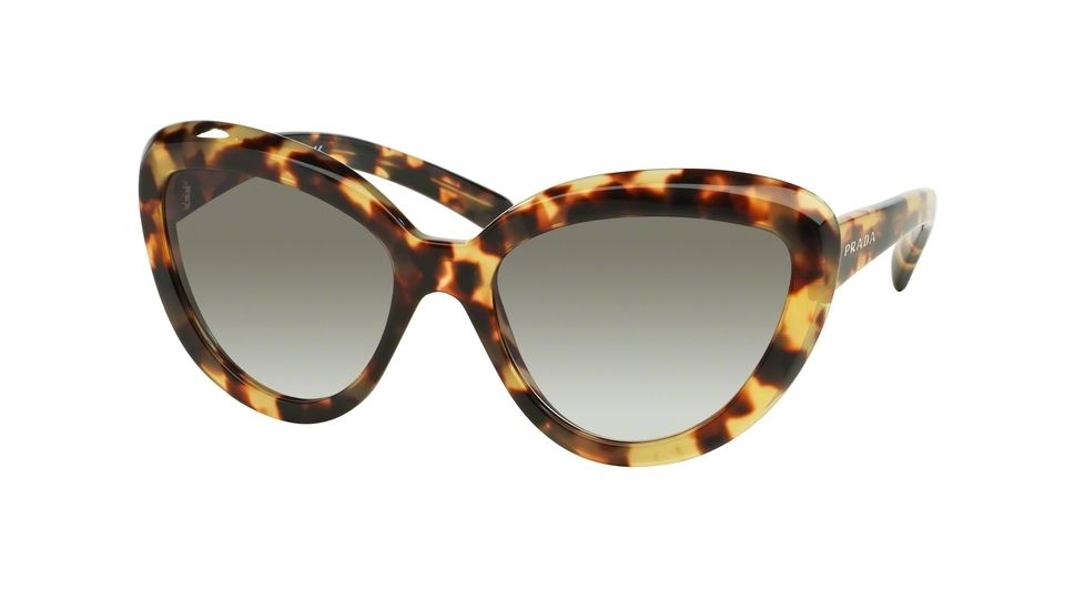 Prada PR08RS Progressive Prescription Sunglasses PR08RS-7S00A7-57 - Lens Diameter 57 mm, Frame Color Medium Havana