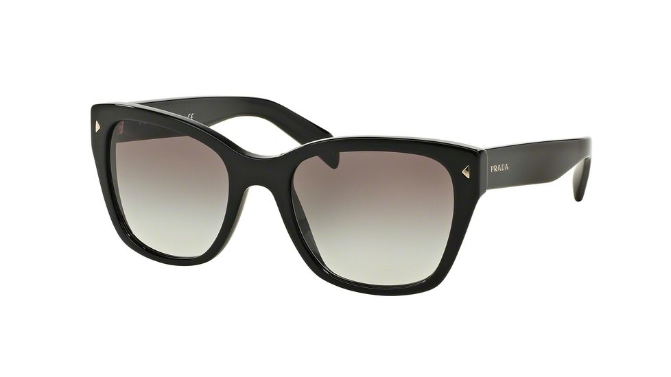 Prada PR09SS Progressive Prescription Sunglasses PR09SS-1AB0A7-54 - Lens Diameter 54 mm, Frame Color Black
