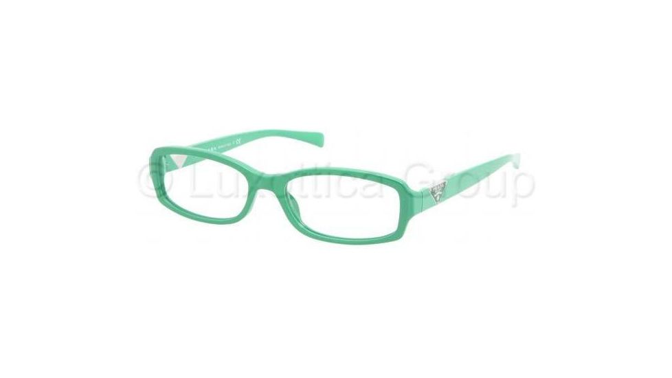 Prada PR10NV Eyeglass Frames DAJ1O1-5316 - Green Frame, 53mm Lens Diameter