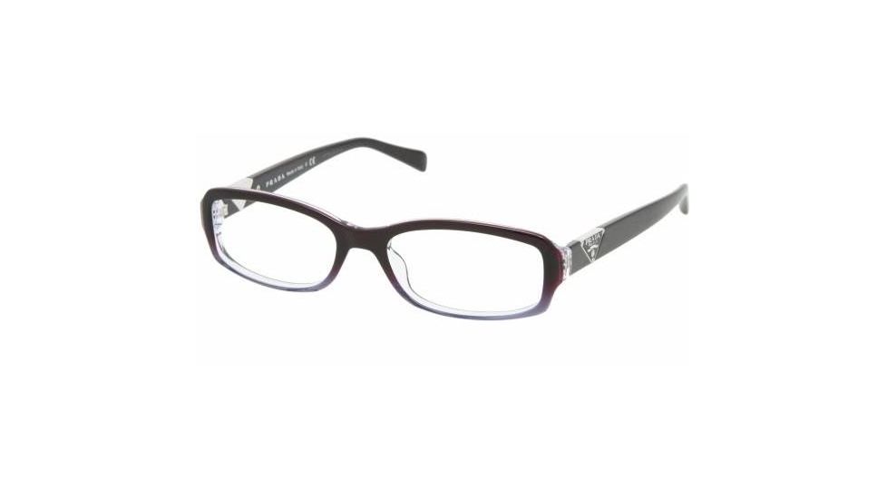 Prada PR10NV Eyeglass Frames ZXN1O1-5316 - Violet Gradient 