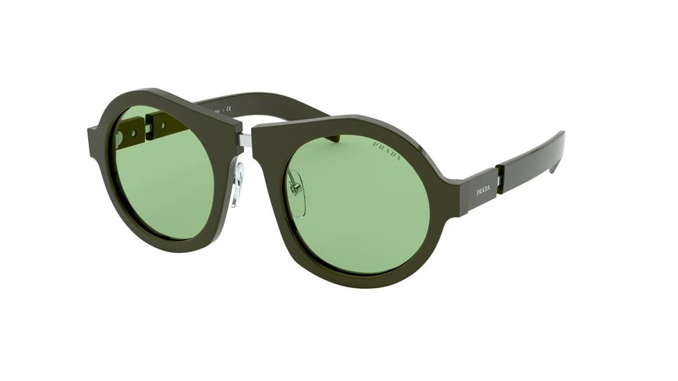 Prada PR10XS Sunglasses 5401G2-50 - , Green Lenses