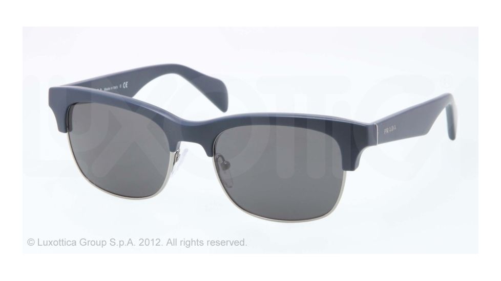 Prada PR11PS Prescription Sunglasses PR11PS-MA31A1-54 - Lens Diameter 54 mm, Lens Diameter 54 mm, Frame Color Matte Blue