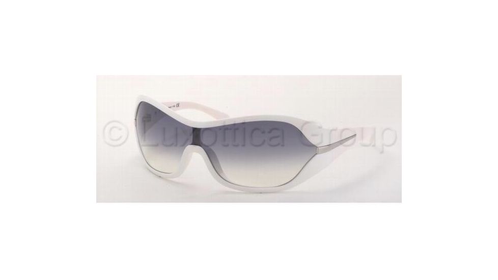 Prada PR12GS Sunglasses 4AO5D1-0135 - White Gray Gradient
