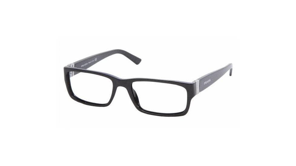 Prada PR12LV #7BN1O1 - M:silver P:black Frame, Demo Lens Lenses
