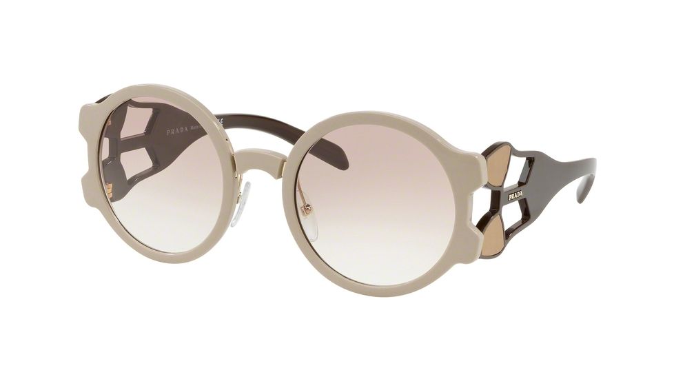 Prada PR13US Progressive Prescription Sunglasses PR13US-LJ71L0-54 - Lens Diameter 54 mm, Frame Color Beige