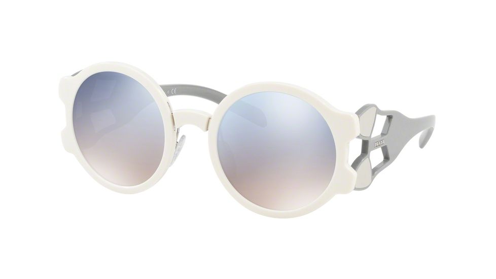 Prada PR13US Progressive Prescription Sunglasses PR13US-YEB5R0-54 - Lens Diameter 54 mm, Frame Color Ivory