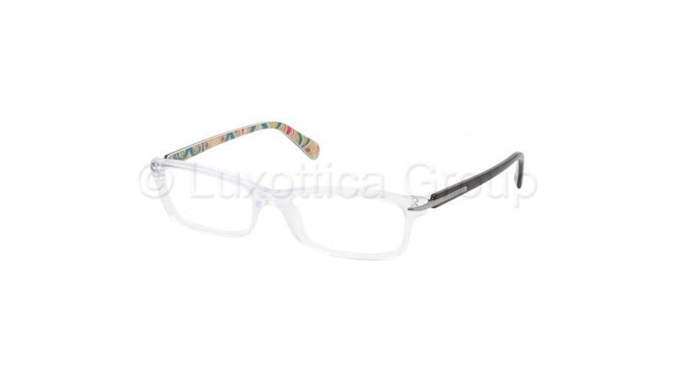 Prada PR14NV Eyeglass Frames 2AZ1O1-5416 - Crystal 