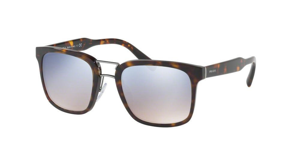 Prada PR14TS Bifocal Prescription Sunglasses PR14TS-2AU5R0-53 - Lens Diameter 53 mm, Frame Color Havana