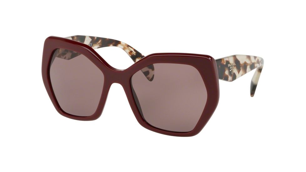 Prada PR16RS Bifocal Prescription Sunglasses PR16RS-VIY6X1-56 - Lens Diameter 56 mm, Frame Color Bordeaux