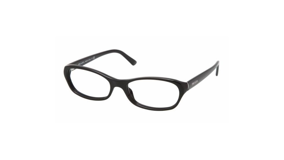 Prada PR17MV #1AB1O1 - Gloss Black Demo Lens Frame
