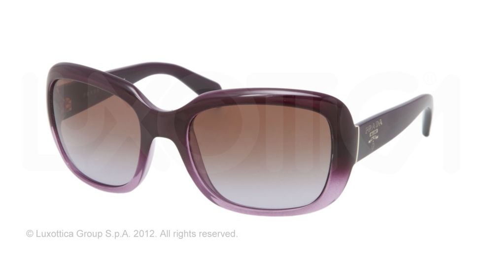 Prada PR17PS Progressive Prescription Sunglasses PR17PS-OAD6P1-57 - Lens Diameter 57 mm, Frame Color Violet Gradient