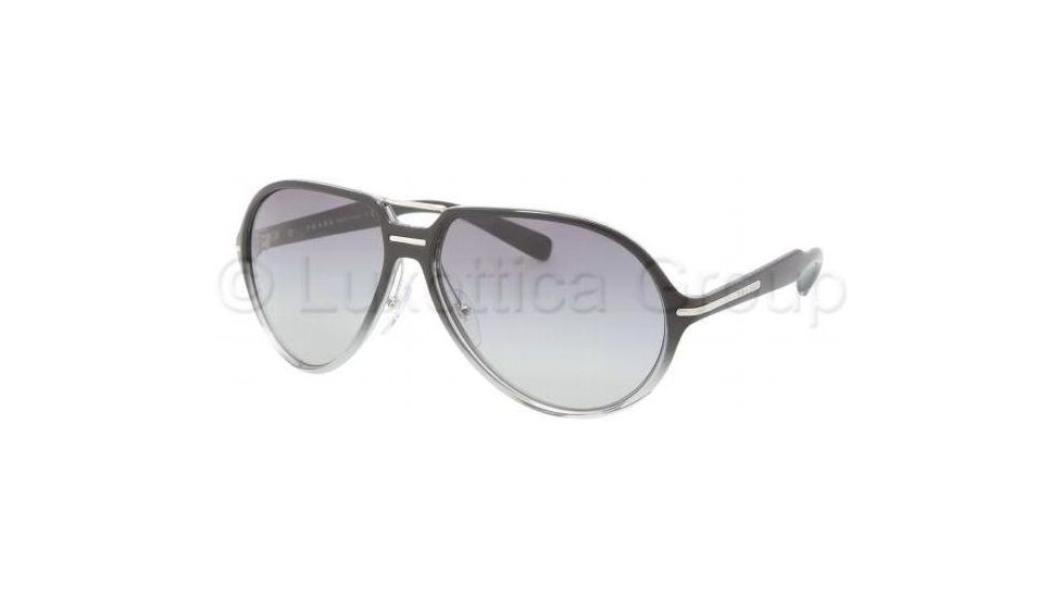 Prada PR20NS Sunglasses ZXA3M1-6414 - Grey Gradient Gray Gradient