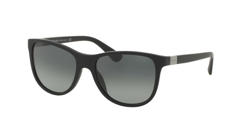 Prada PR20SSF Bifocal Prescription Sunglasses PR20SSF-1BO2D0-58 - Lens Diameter 58 mm, Frame Color Matte Black