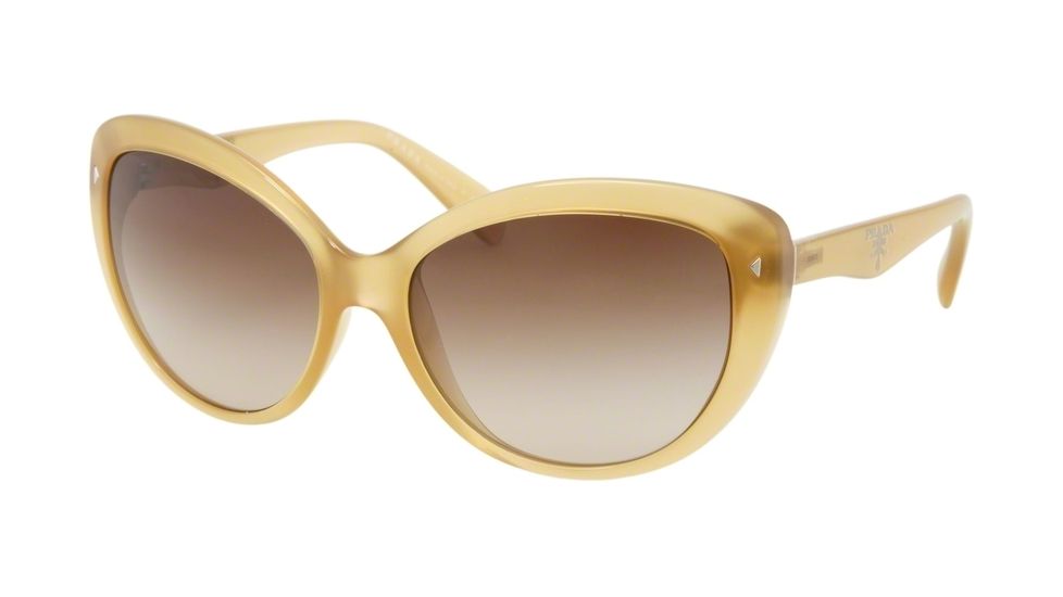 Prada PR21NS Progressive Prescription Sunglasses PR21NS-GAD6S1-58 - Lens Diameter 58 mm, Frame Color Opal Sand