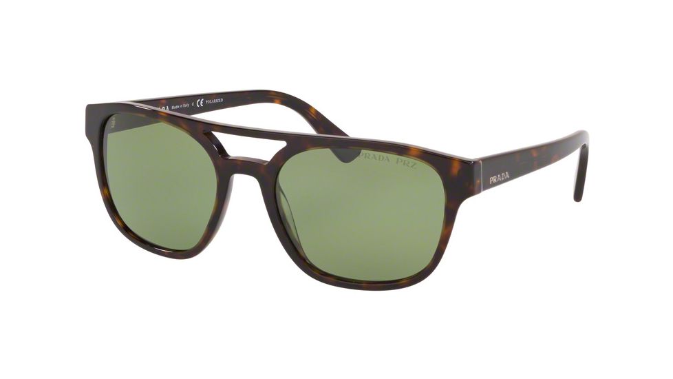Prada PR23VSF Sunglasses 2AU7Y1-56 - , Polar Green Lenses