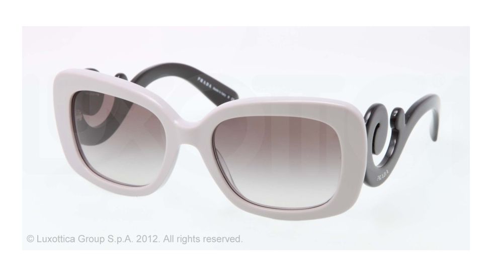 Prada PR27OS Sunglasses QE00A7-54 - Gray Frame, Gray Gradient Lenses