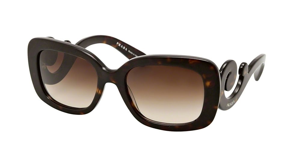 Prada PR27OSA Bifocal Prescription Sunglasses PR27OSA-2AU6S1-54 - Lens Diameter 54 mm, Frame Color Havana