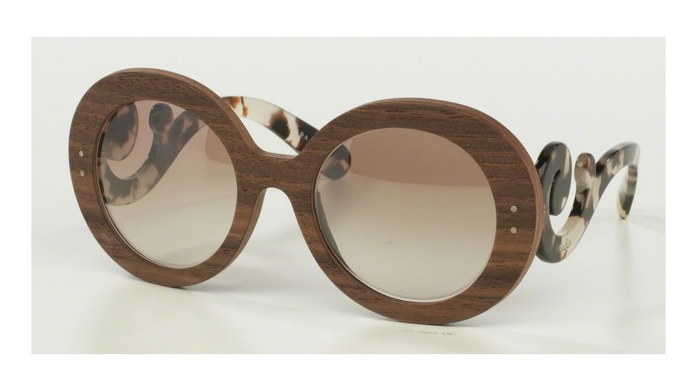 Prada PR27RSF Bifocal Prescription Sunglasses PR27RSF-IAM4O0-55 - Lens Diameter 55 mm, Frame Color Nut Canaletto