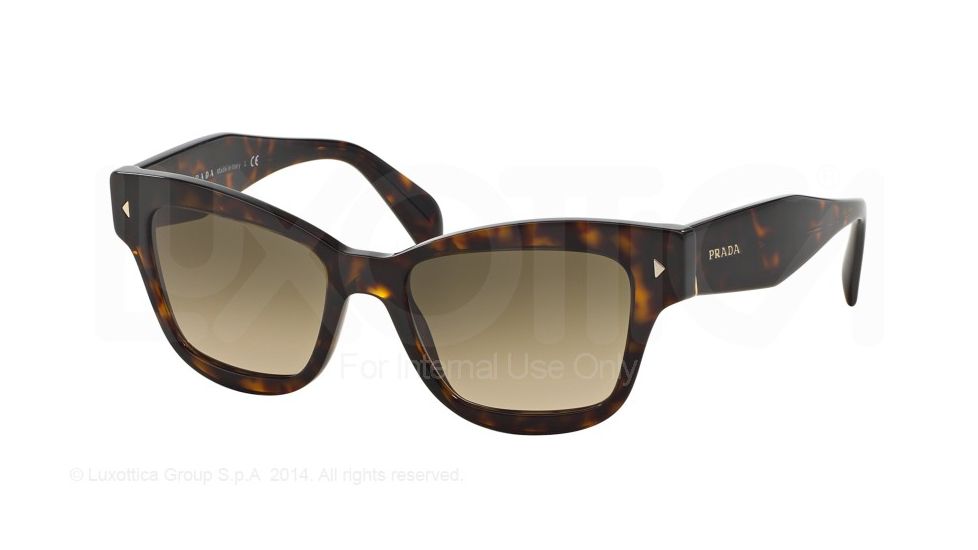 Prada PR29RS Bifocal Prescription Sunglasses PR29RS-2AU3D0-51 - Lens Diameter 51 mm, Frame Color Havana