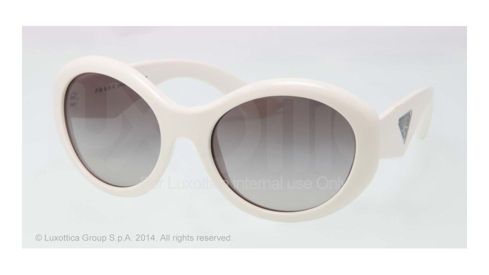 Prada PR30PS Progressive Prescription Sunglasses PR30PS-7S30A7-55 - Lens Diameter 55 mm, Frame Color Ivory