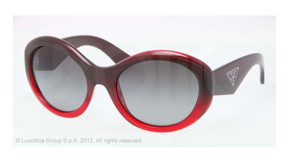 Prada PR30PS Progressive Prescription Sunglasses PR30PS-MAX5W1-55 - Lens Diameter 55 mm, Lens Diameter 55 mm, Frame Color Bordeaux Gradient