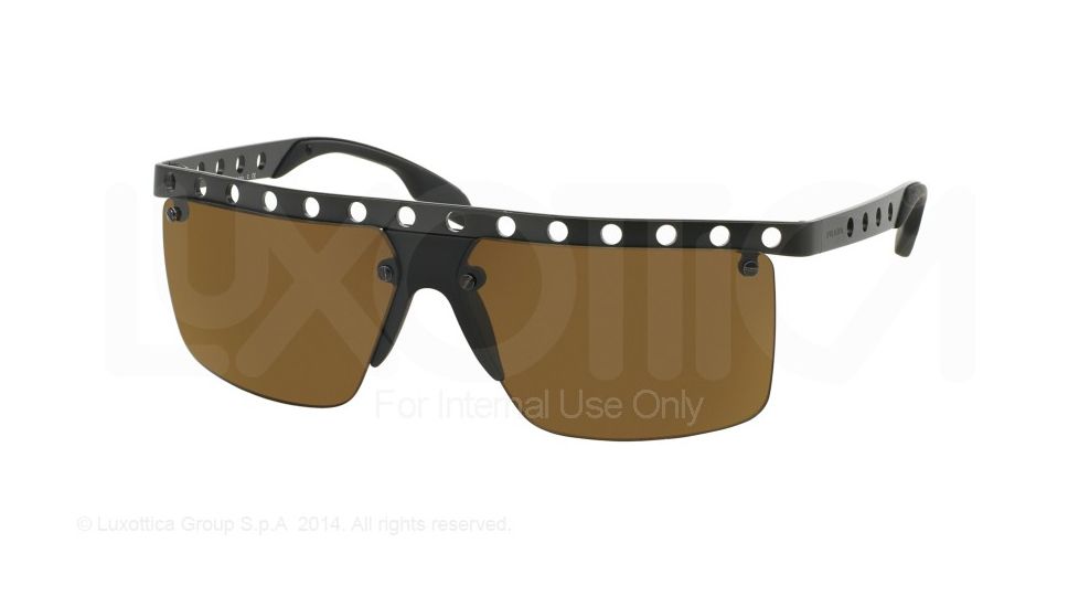 Prada PR50RS Single Vision Prescription Sunglasses PR50RS-TKI2P1-62 - Lens Diameter 62 mm, Frame Color Military Green