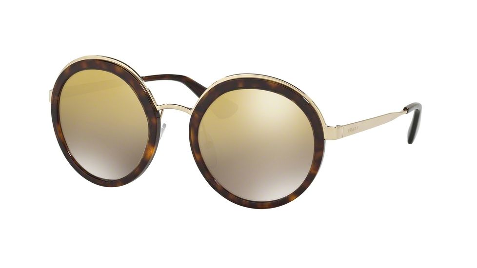 Prada PR50TS Single Vision Prescription Sunglasses PR50TS-2AU6O0-54 - Lens Diameter 54 mm, Frame Color Tortoise
