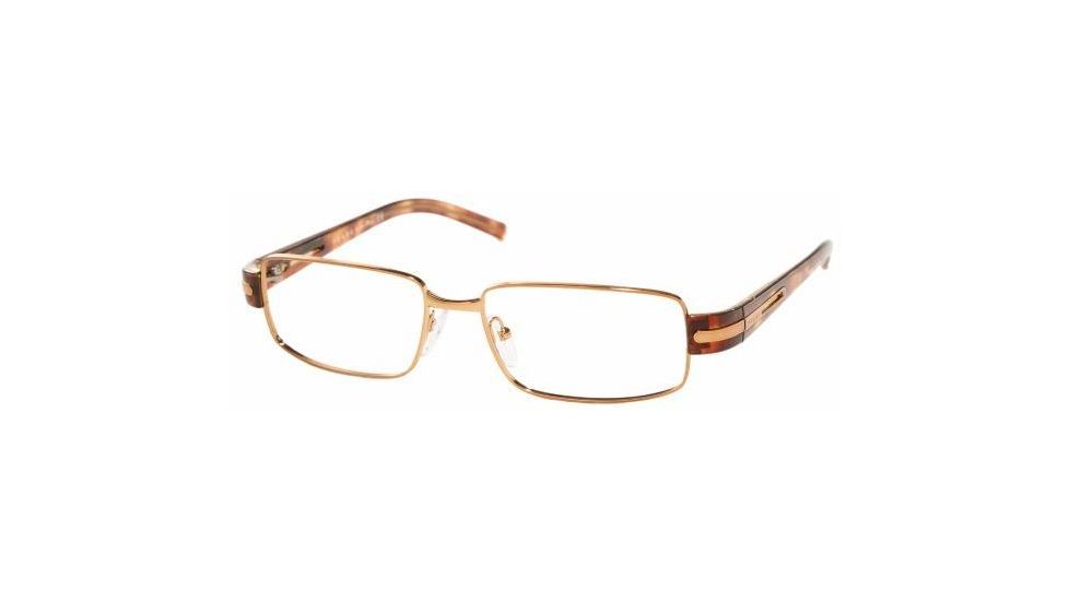 Prada PR53IV Eyeglass Frames 7OE1O1-5316 - Brass 