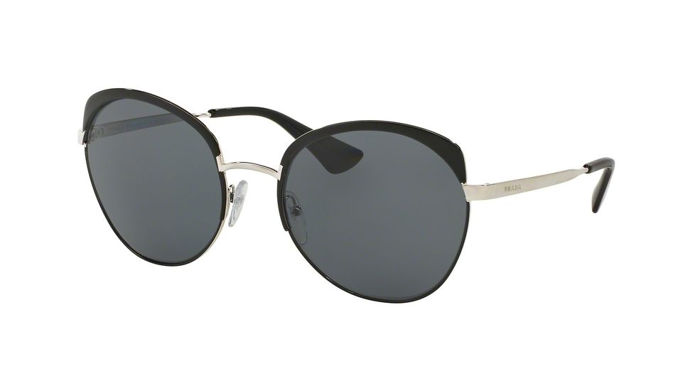 Prada PR54SS Bifocal Prescription Sunglasses PR54SS-7AX5Z1-59 - Lens Diameter 59 mm, Frame Color Black