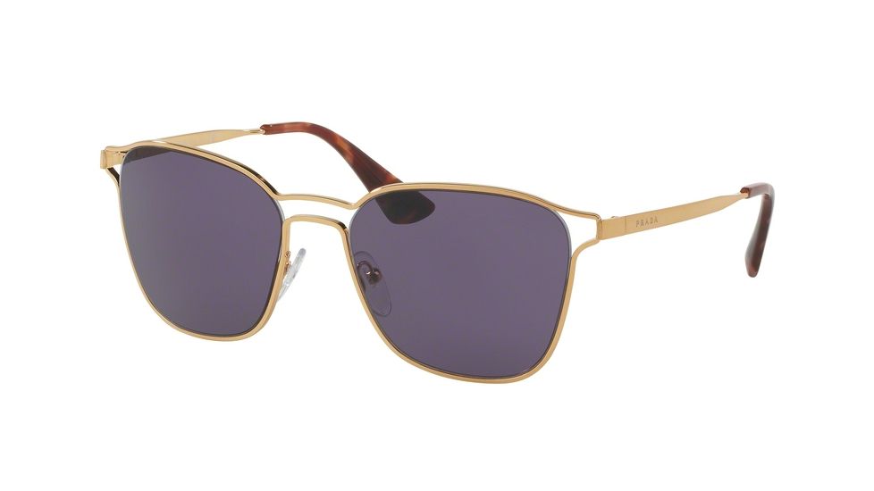 Prada PR54TS Bifocal Prescription Sunglasses PR54TS-7OE6O2-55 - Lens Diameter 55 mm, Frame Color Antique Gold