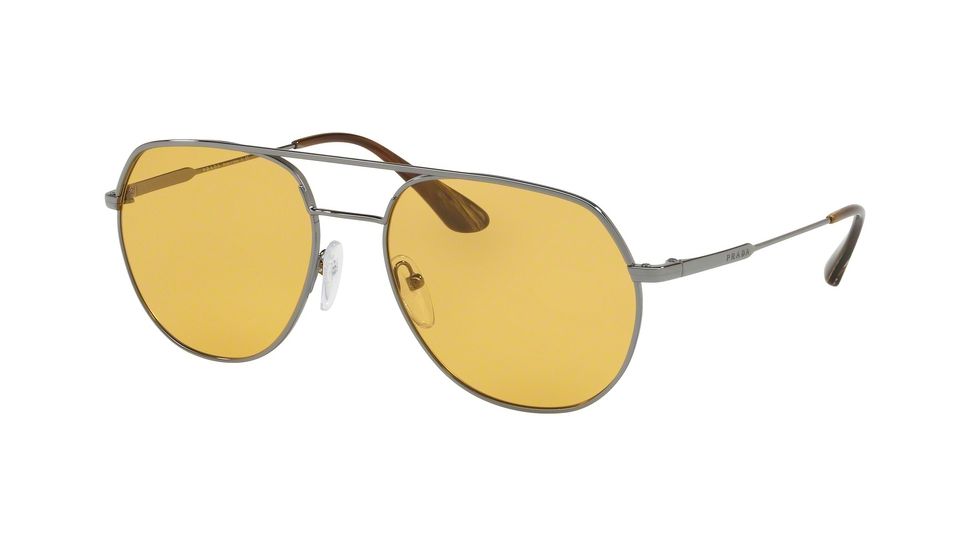 Prada PR55US Bifocal Prescription Sunglasses PR55US-5AV0B7-54 - Lens Diameter 54 mm, Frame Color Gunmetal