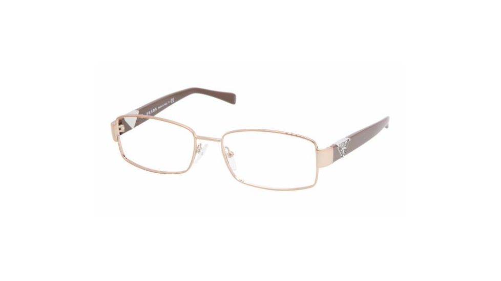 Prada PR56NV #4AC1O1 - Brown Demo Lens Frame