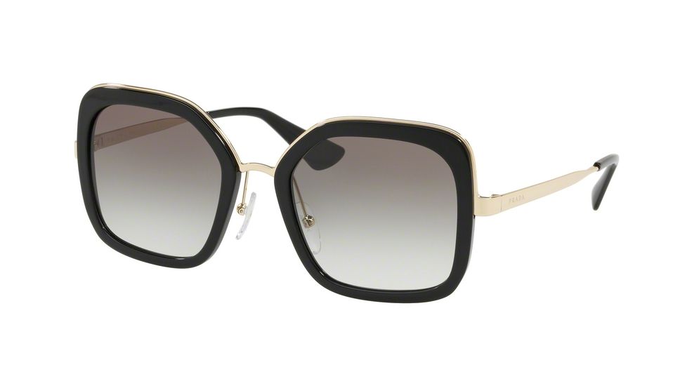 Prada PR57US Prescription Sunglasses, 54mm, Black, PR57US-1AB0A7-54-SV
