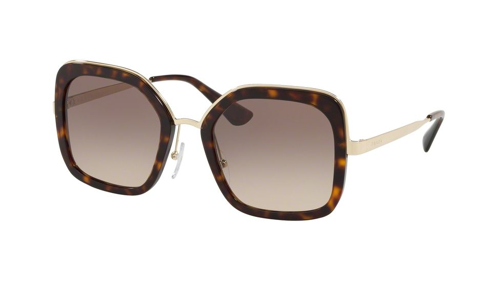 Prada PR57US Prescription Sunglasses, 54mm, Havana, PR57US-2AU3D0-54-SV