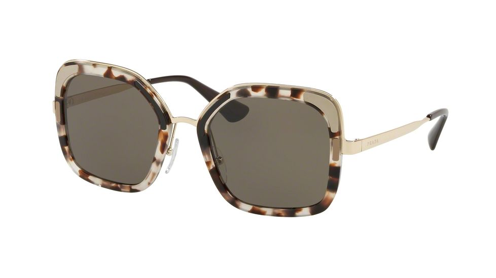 Prada PR57US Prescription Sunglasses, 54mm, Spotted Opal Brown, PR57US-UAO5S2-54-SV