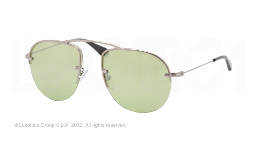 Prada PR58OS Progressive Prescription Sunglasses PR58OS-5AV1A2-52 - Lens Diameter 52 mm, Frame Color Gunmetal