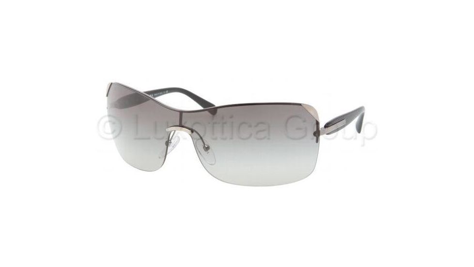 Prada PR59OS Sunglasses 5AV3M1-0139 - Gunmetal Frame, Gray Gradient Lenses