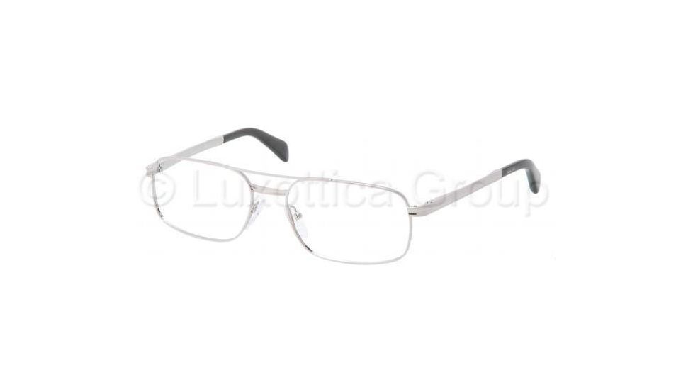 Prada PR62NV Bifocal Prescription Eyeglasses 5AV1O1-5417 - Gun Metal 
