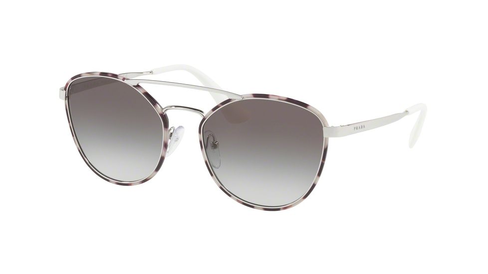 Prada PR63TS Bifocal Prescription Sunglasses PR63TS-UAO0A7-55 - Lens Diameter 55 mm, Frame Color Spotted Opal Brown