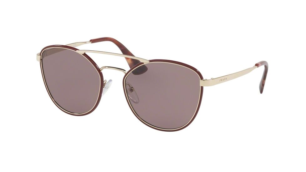 Prada PR63TS Bifocal Prescription Sunglasses PR63TS-VIY6X1-55 - Lens Diameter 55 mm, Frame Color Bordeaux
