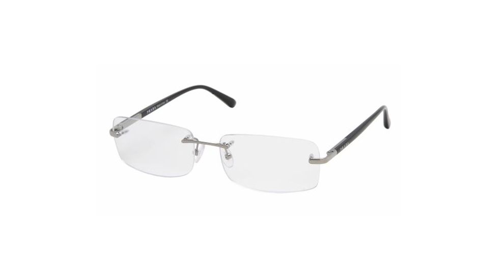Prada PR69LV #5AV1O1 - Shiny Gun Metal Demo Lens Frame