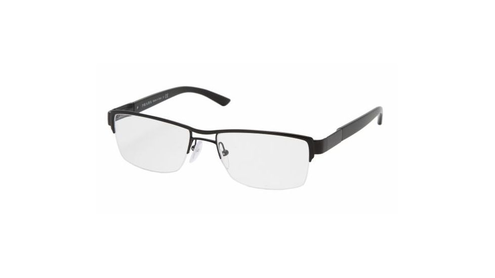 Prada PR74LV #1BO1O1 - Matte Black Demo Lens Frame