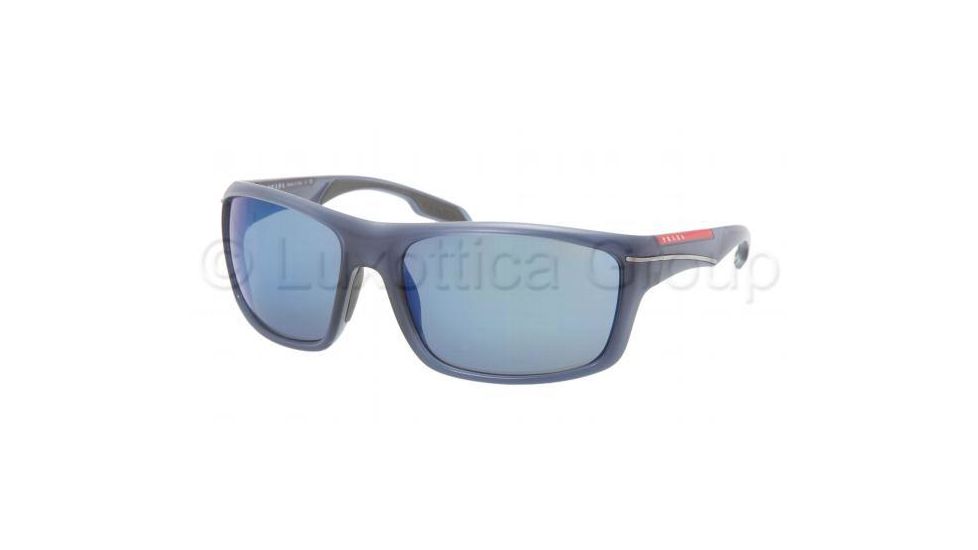 Prada PS01NS Prescription Sunglasses PS01NS-MAF9P1-6318 - Lens Diameter 63 mm, Frame Color Avio Demi Shiny