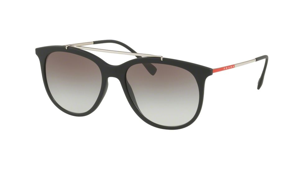 Prada PS02TS Bifocal Prescription Sunglasses PS02TS-DG00A7-54 - Lens Diameter 54 mm, Frame Color Black Rubber