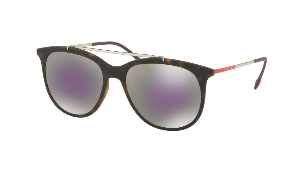 Prada PS02TS Bifocal Prescription Sunglasses PS02TS-U61129-54 - Lens Diameter 54 mm, Frame Color Havana Rubber