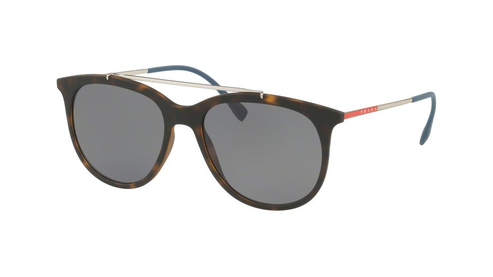 Prada PS02TS Bifocal Prescription Sunglasses PS02TS-U61144-54 - Lens Diameter 54 mm, Frame Color Havana Rubber